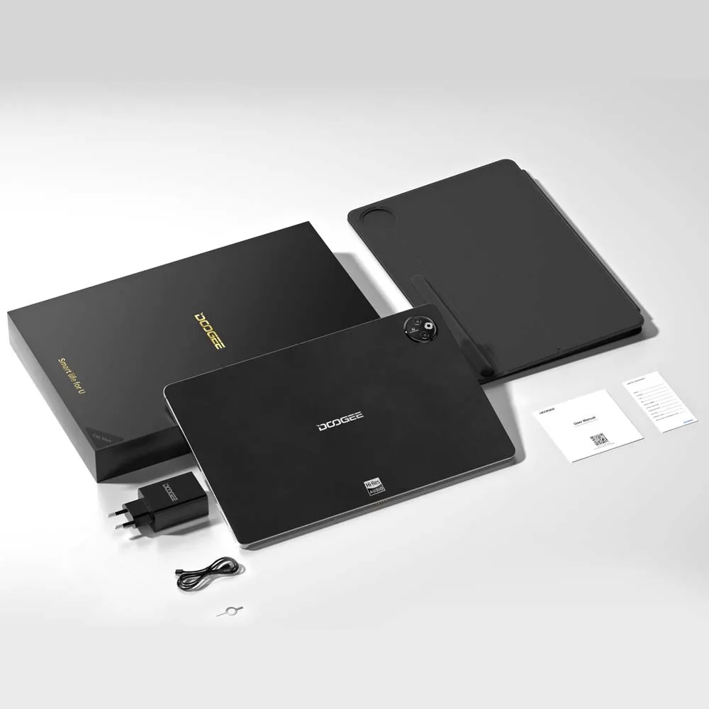 World Premiere DOOGEE T30 Max Tablet 12.4" 2.5K 20GB(8+12) 512GB Android14 50MP Dual Camera 10800mAh Aluminum Alloy Nano Unibody 6