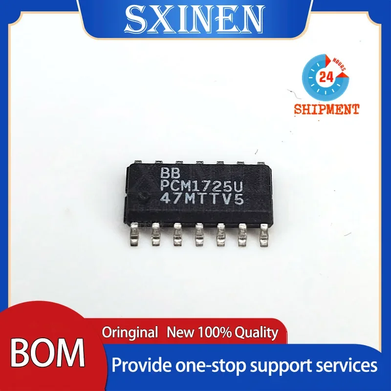 

10 шт., PCM1725U, PCM1725, внешняя звуковая карта, упаковка чипа Sop-14, абсолютно новый