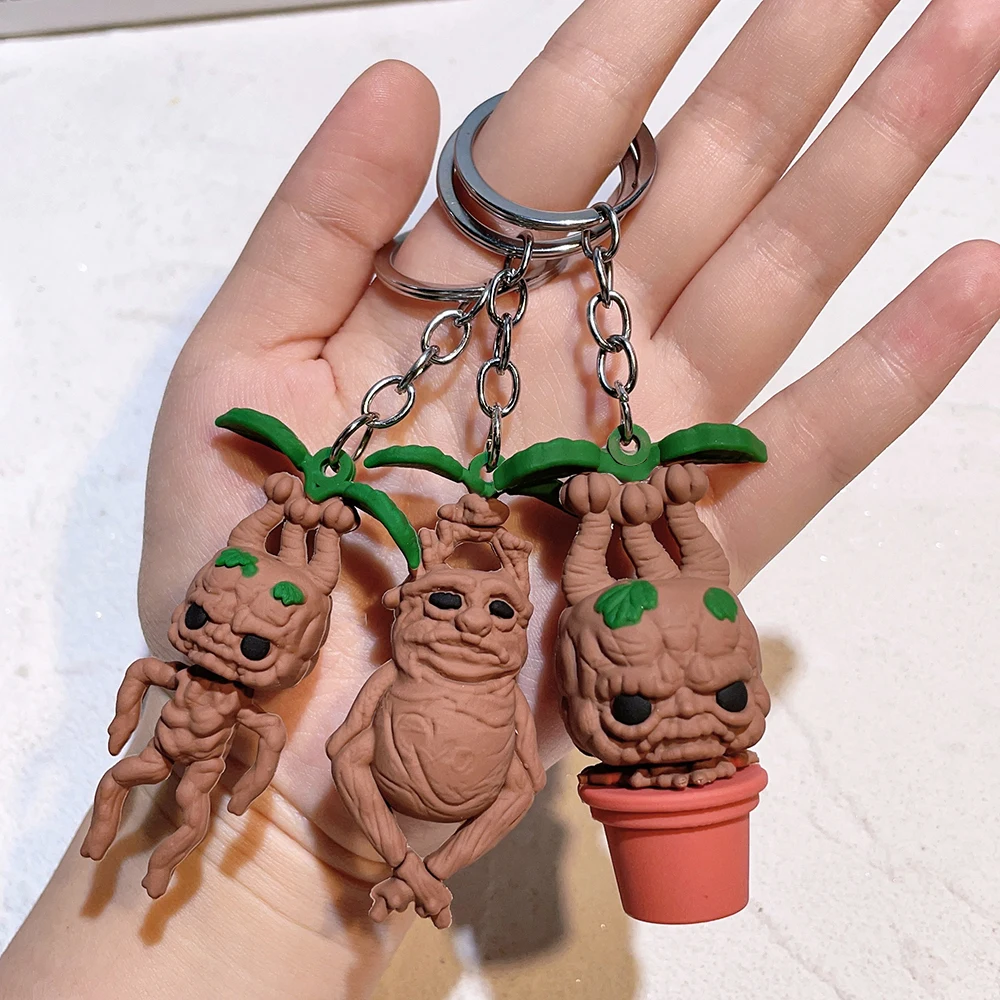 Mandrake Grass Resin Statue Landscape Decoration Art Statue Outdoor  Keychain FrONE PIECE KeyChain Monkend Gift Silicone Keychain - AliExpress