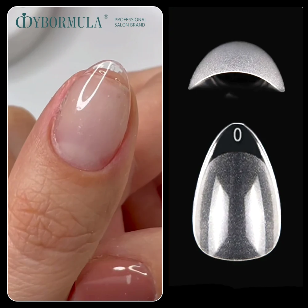 120pcsSmallNailBedPressonNailTipsExtraShortHalfMatteFull