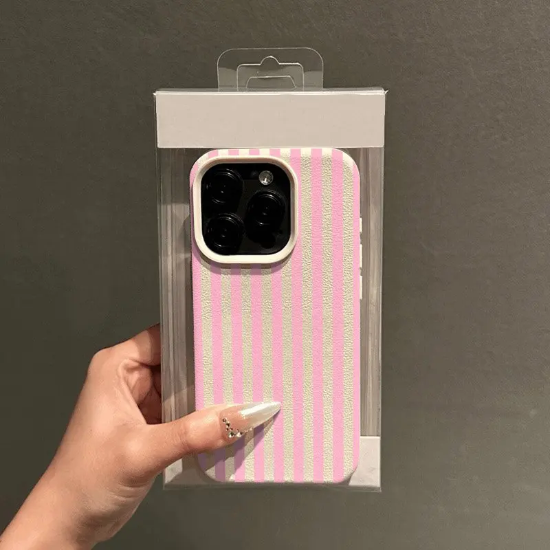 Vibrant Striped Pattern Design Phone Case Cover