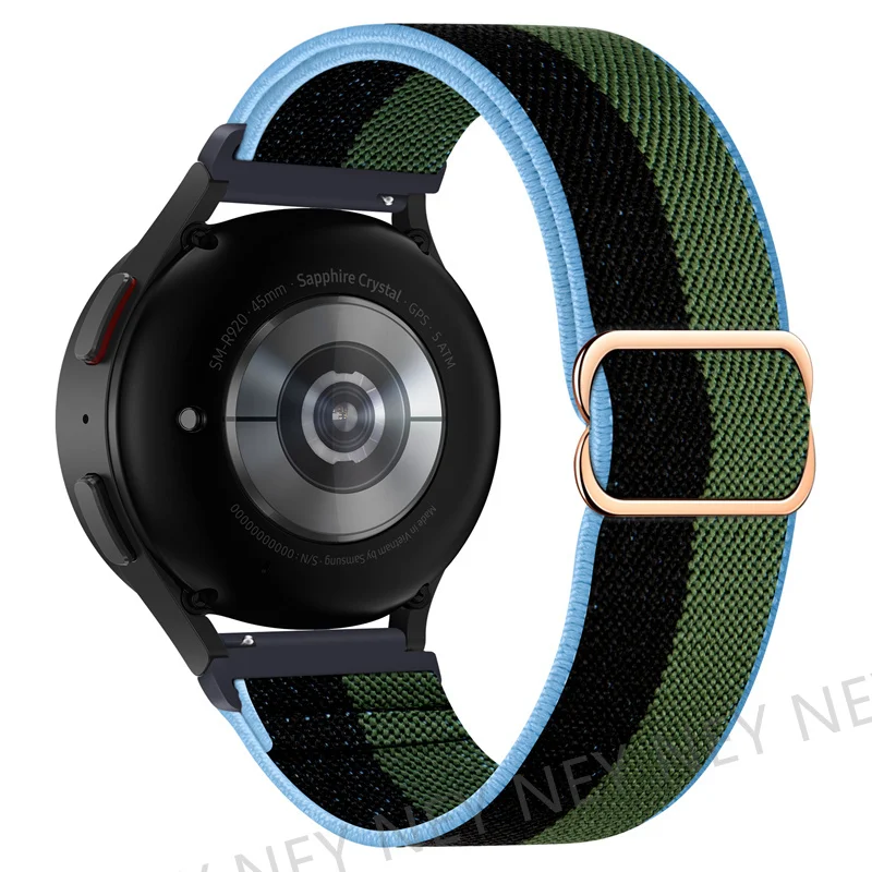 Bohemian Shiny Elastic Watch Strap – Universal 20mm/22mm Band