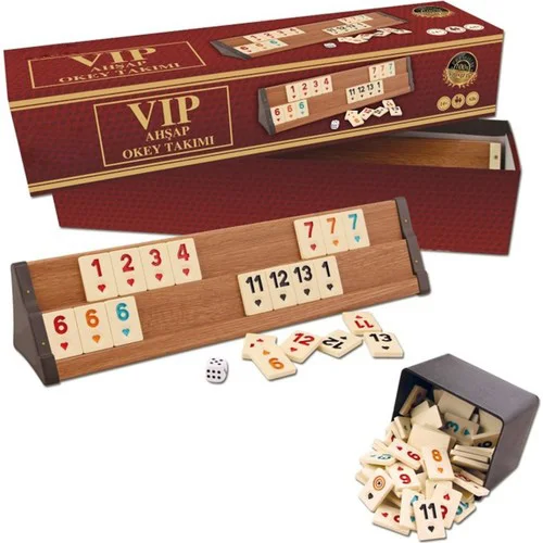 Классическая настольная игра Rummy Okey для 2-4 человек | Спорт и развлечения
