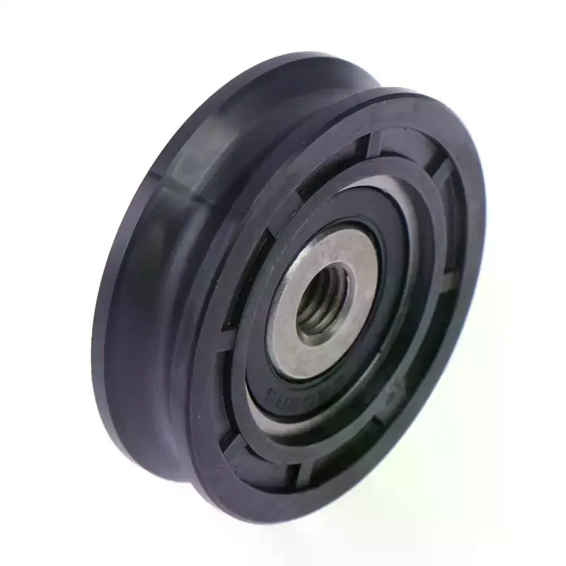 헤비 듀티 엘리베이터 도어 행잉 휠, 직경 56mm x 두께 16mm, 내부 직경 M10, NO.3201.05.0032 교체 부품