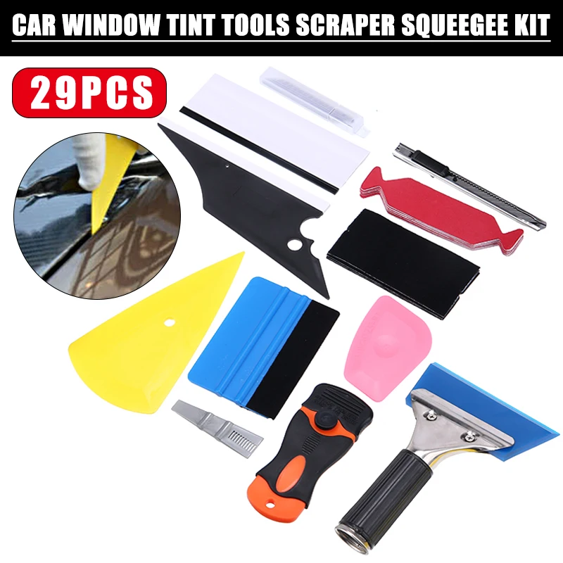 Window Tinting Tools Kit,Window Tint Tool Set,Auto Tinting Tools