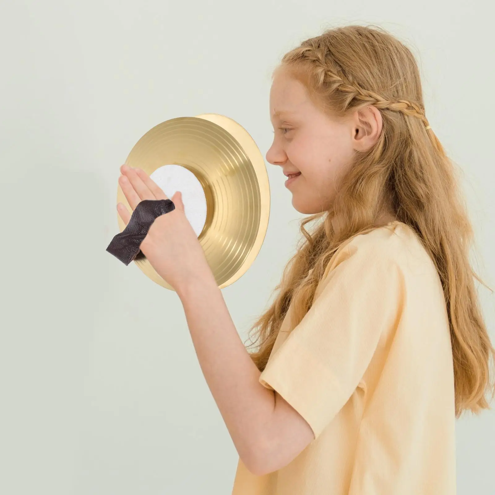 Cymbals Kid Size Crash Symbol Musical Instrument Child Marching Symbols Kids with Handles