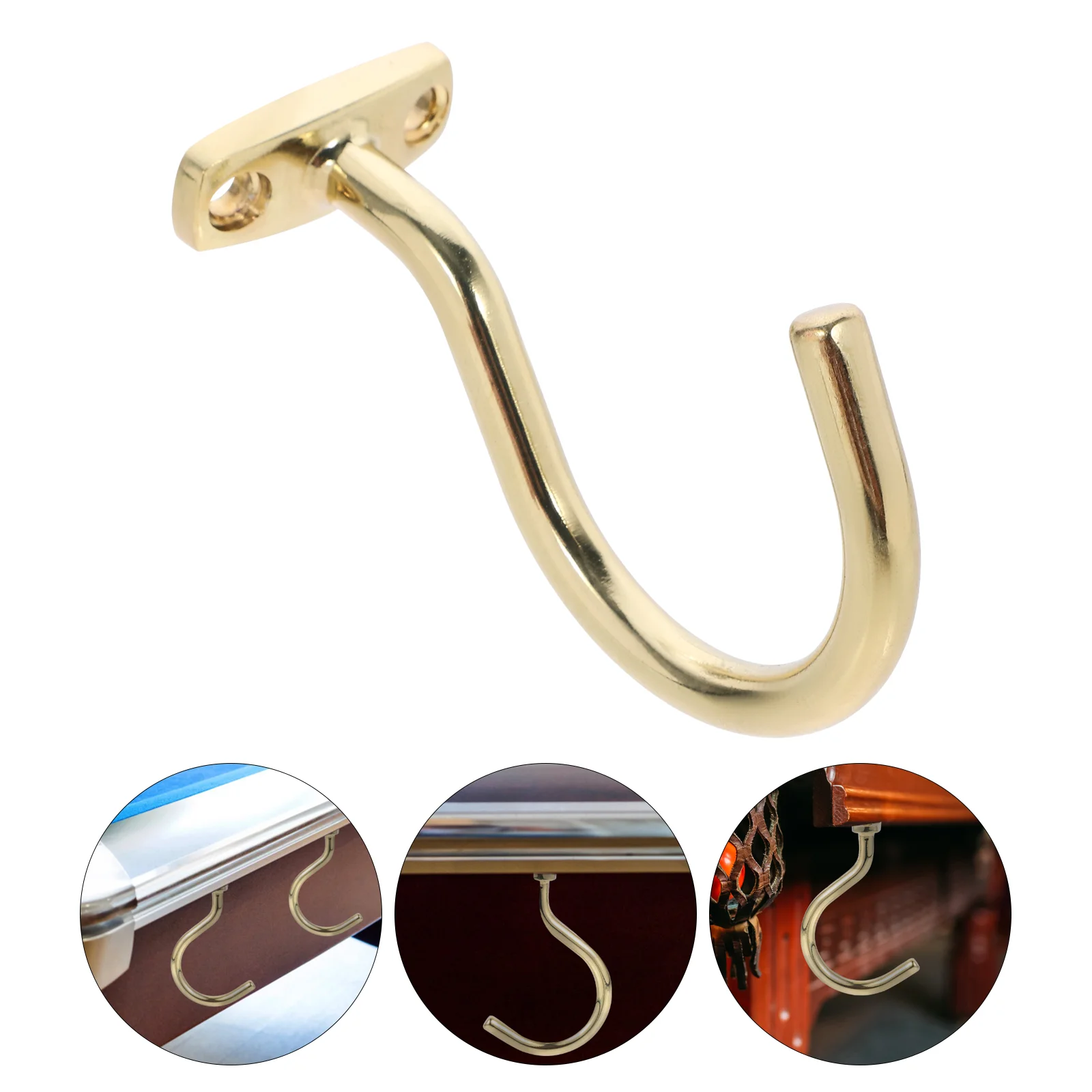 Metal Billiard Hook Pool Cue Rack Snooker Table Hook Replaceable Pool Hook for Organizing