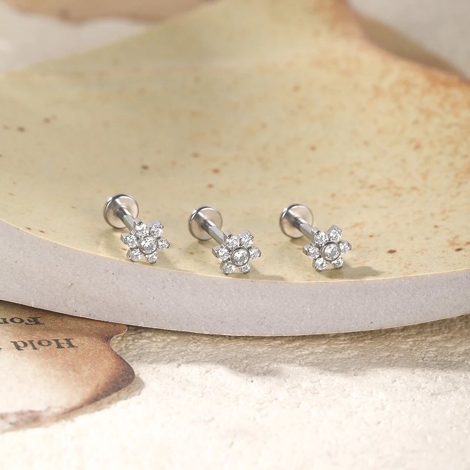Earrings multiple angle view