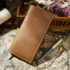 Weekly Journals Notebook, Genuine Leather Weeks Diary with 88 Sheets Inserts, Simple Office Stationery, Soft Organizer Book 3
