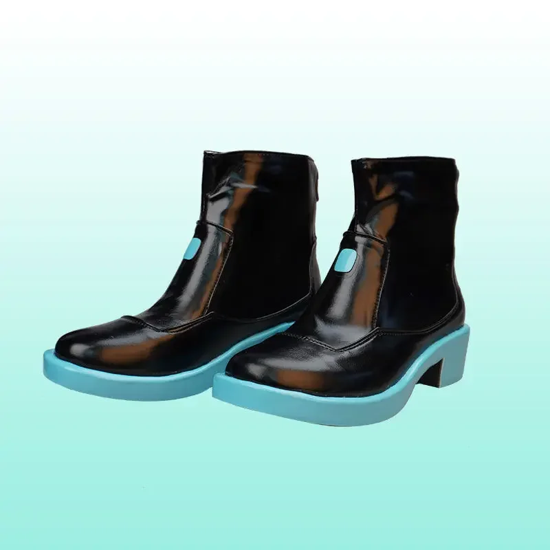 For Hatsune Miku Cos Shoes to Design Cosplay Shoes Large Cos Clothes Anime Shoes Character Clothes Props Shoes