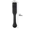 32CM Enhance Pain Stainless steel Spikes PU Leather Spanking Paddle Slapper Whip for Horse Training 5