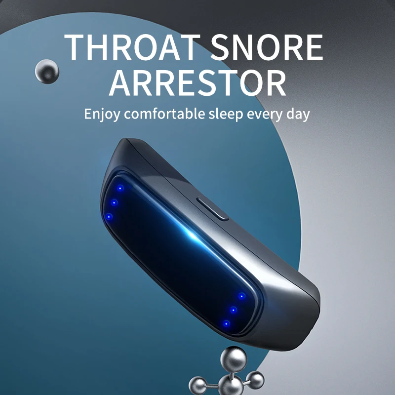 Anti Snore Device Smart Improve Sleeping Electric EMS sleep Apparatus Snoring Stopper and apnea USB Generation Pulse Technology