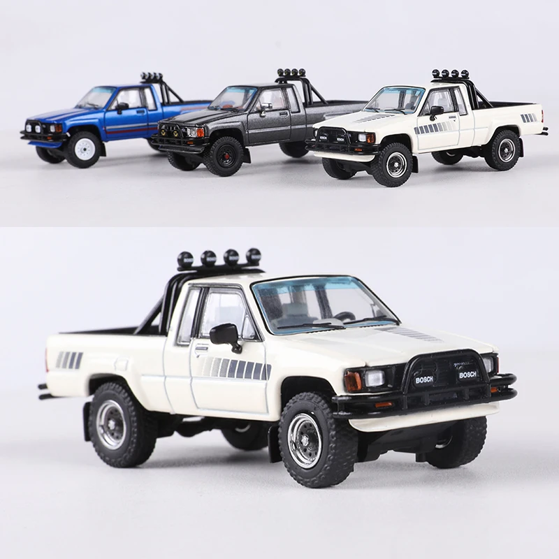 GCD 1:64 HILUX SR5 XTRA Cab Pickup Alloy Model Car - AliExpress