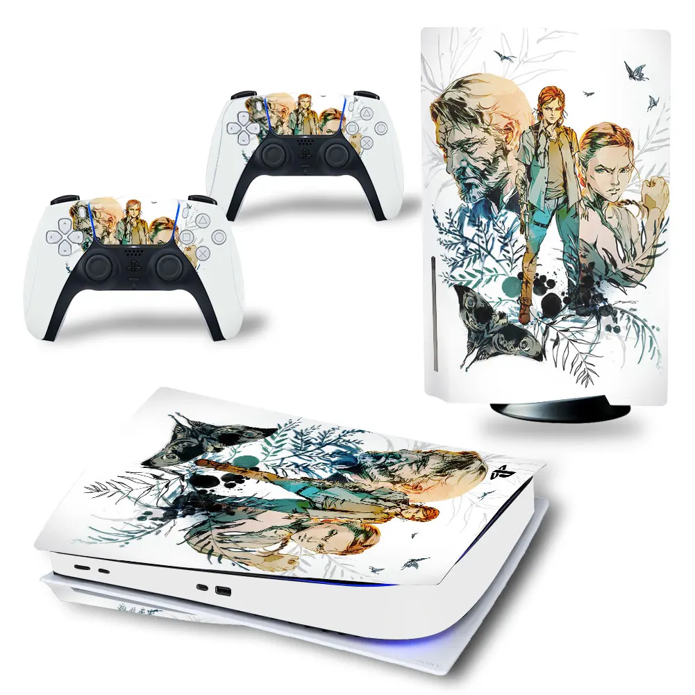 Édition disque-7772 - The Last of Us PS5 Disk Digital Edition Skin