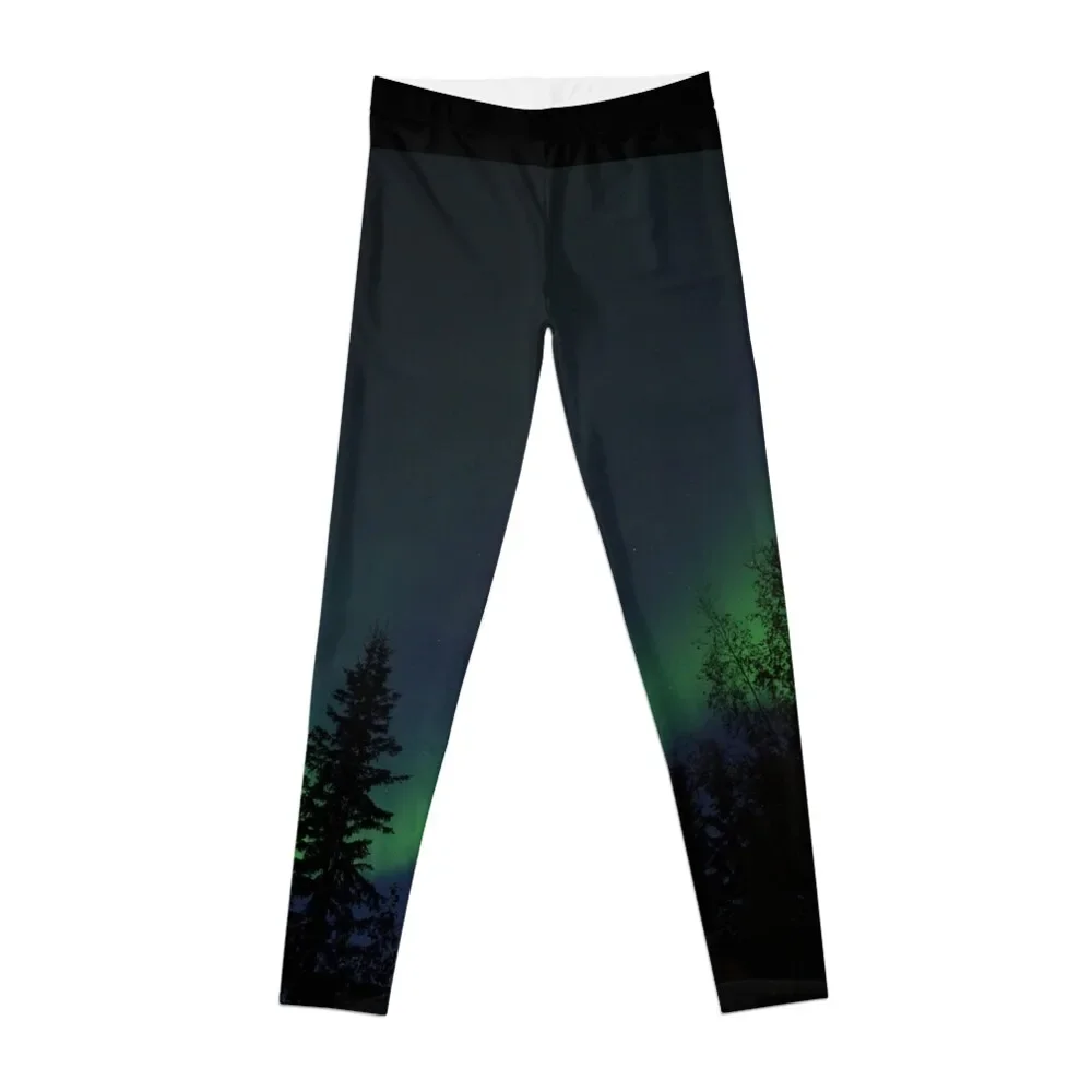 

Green Waves Leggings gym sportswear woman high waist Sweatpants Womens Leggings