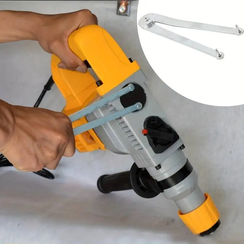 Universal Angle Grinder Wrench Thickened Adjustable Live Adjustment Pressure Plate Different Hole Spacing