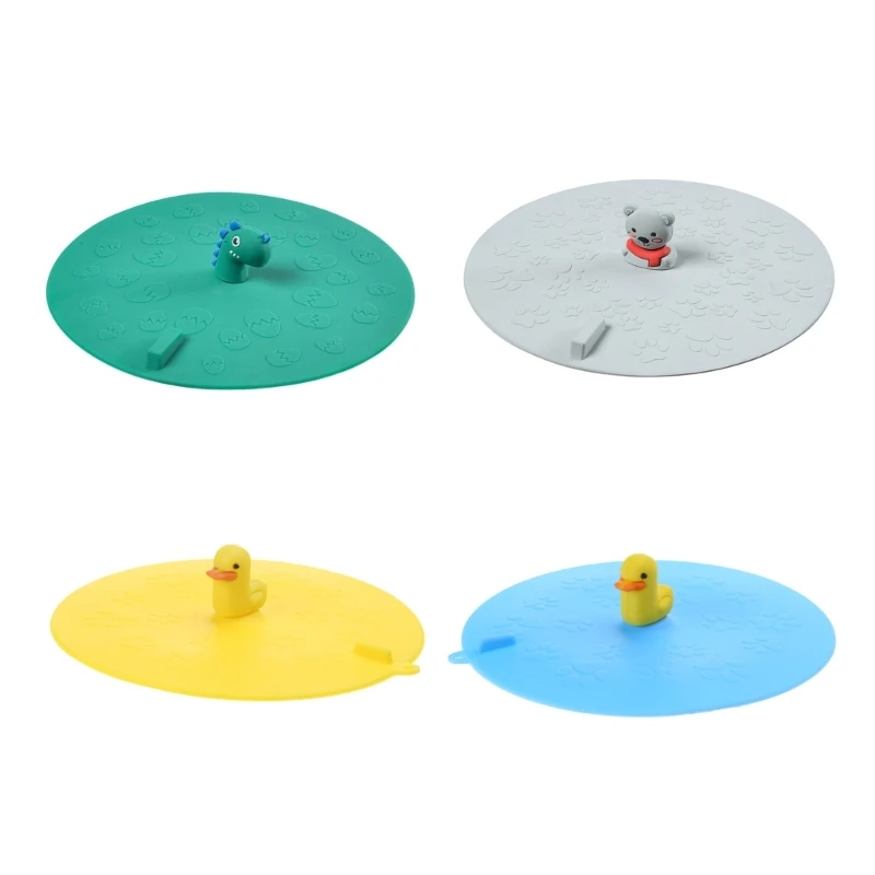 

Multipurpose Silicone Deodorant Floor Drain Cover Bathroom Drain Stopper Round Sink Leakage-proof Water Sealing Cover