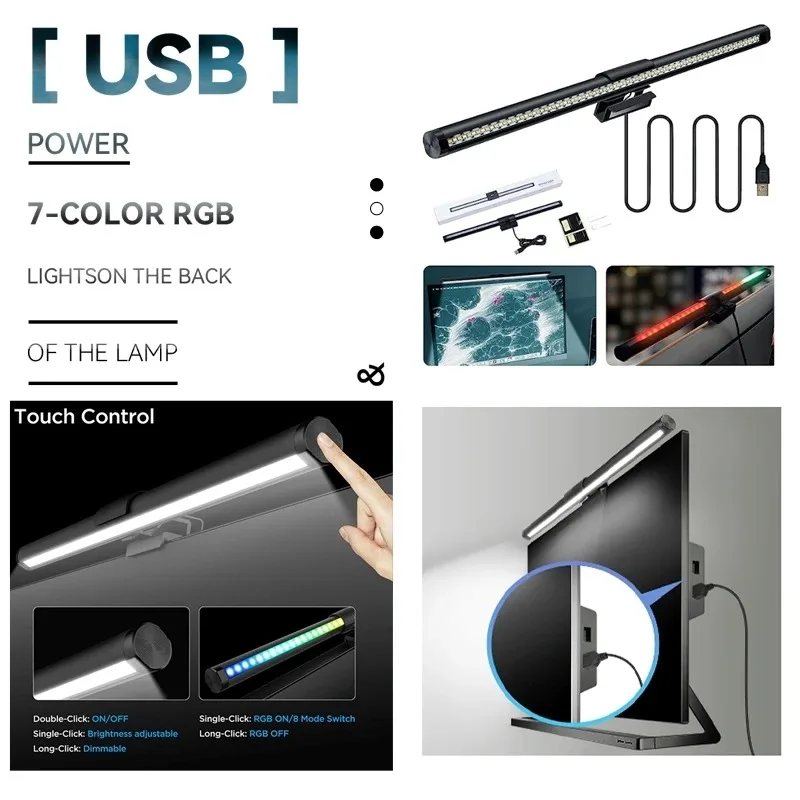รูปสินค้า โคมไฟอ่านหนังสือ LED ปรับระดับแสงได้