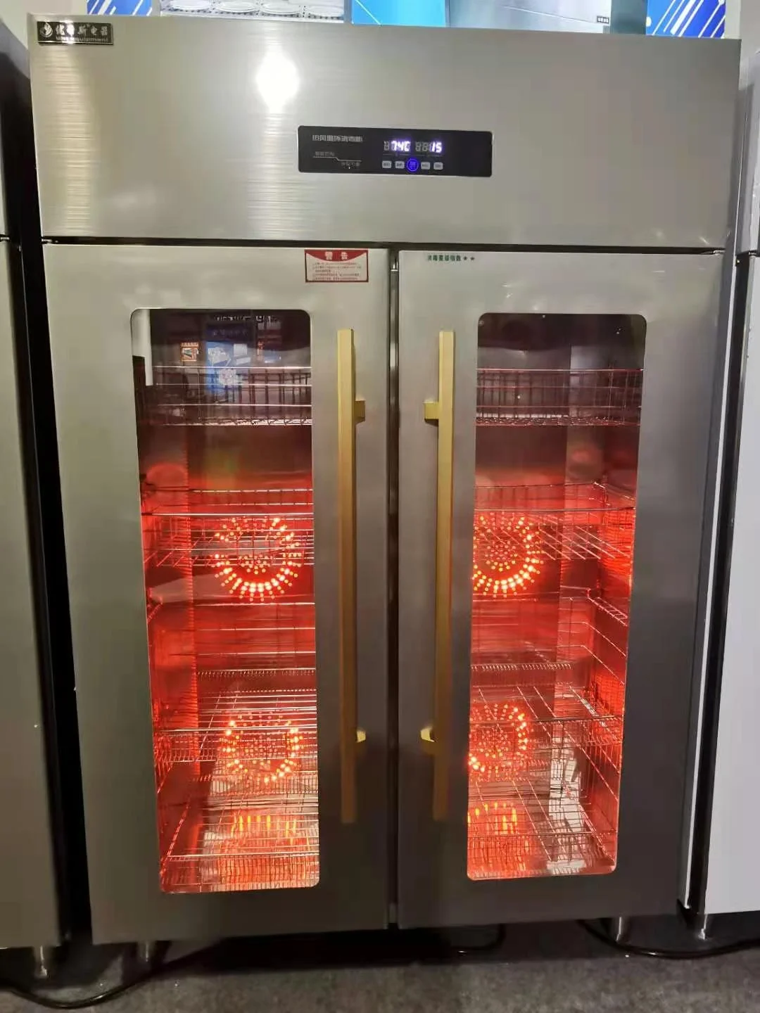 Disinfection Cabinet Household Large Capacity Vertical Stainless Steel Kitchen Chopsticks Commercial Single And Double Door Rest 2