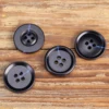 10pcs Blue Mens Classic Suit Buttons For Clothing Matte Wide Rim Round Sewing Accessories Curved Rim Womens Coat Sweater Knit 3
