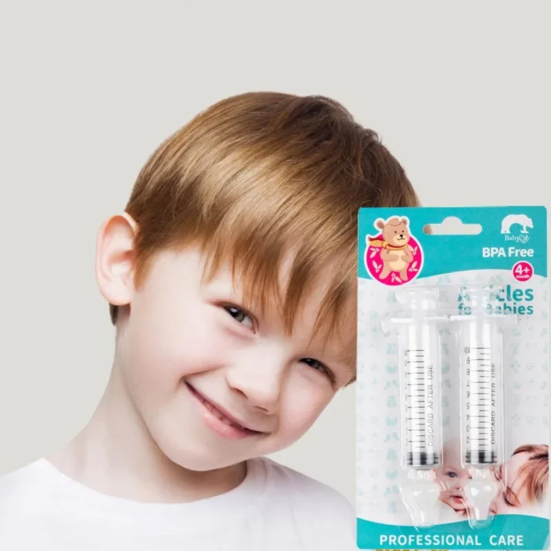 Baby Nose Clean Needle Tube Infant Baby Care Nasal Aspirator Cleaner 10ML Rhinitis Nasal Washer