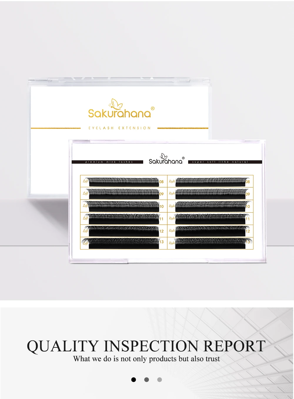 SAKURAHANA Linke und rechte YY-Wimpernverlängerung, 0,07 mm, Fuchs-Y-förmige, vorgefertigte Wimpern, künstlicher Nerz, weiche, natürliche Volumenfächer-Wimpern – Detail 11
