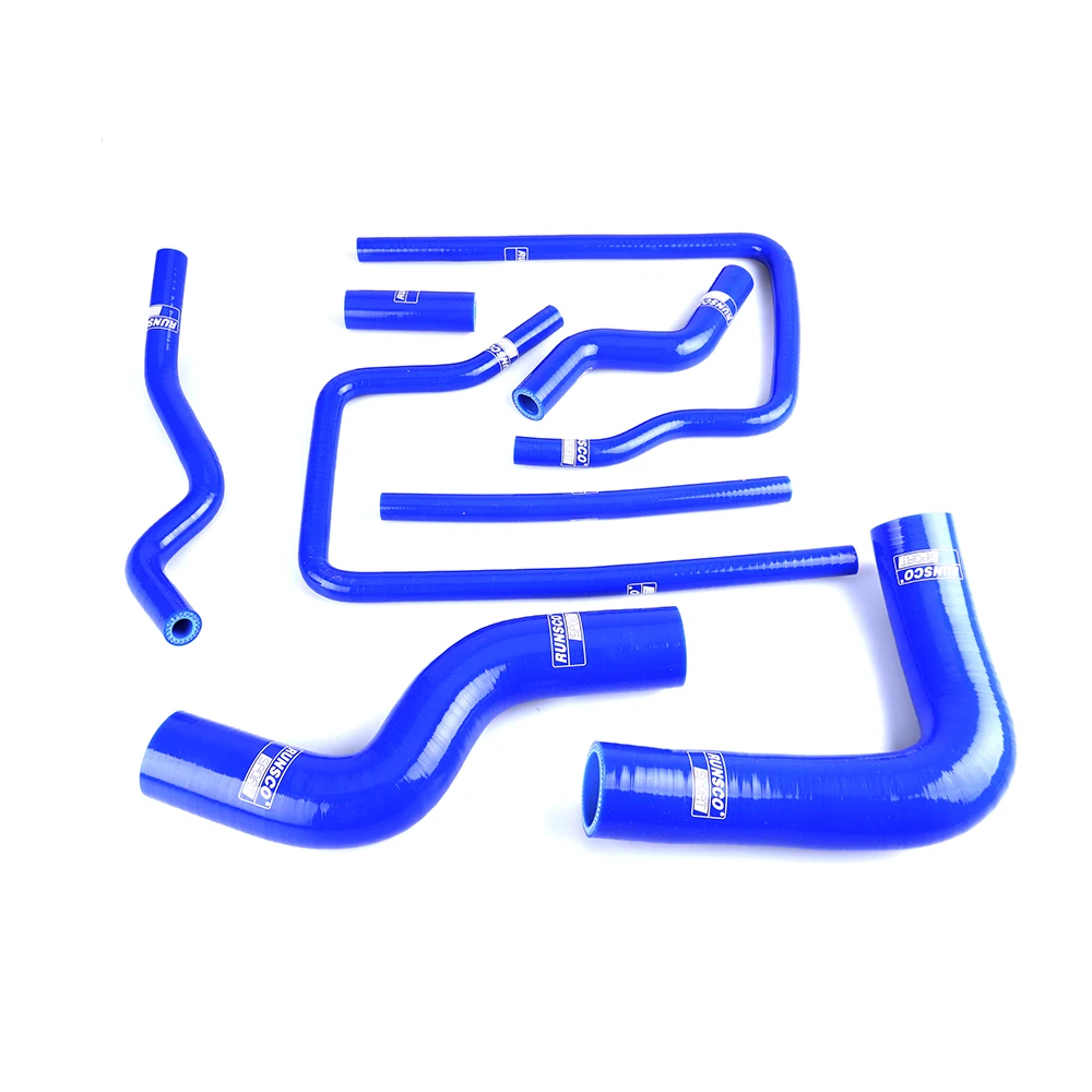 Water Silicone Intercooler Turbo Radiator Hose Kit For Subaru Impreza