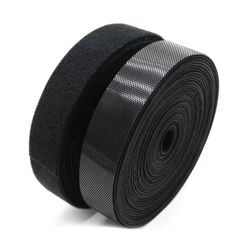 Cable Ties 5m/roll Self Adhesive Tape Reusable Loop Bundle DIY Accessories Nylon Strap Organizer Clip Wire Holder Management