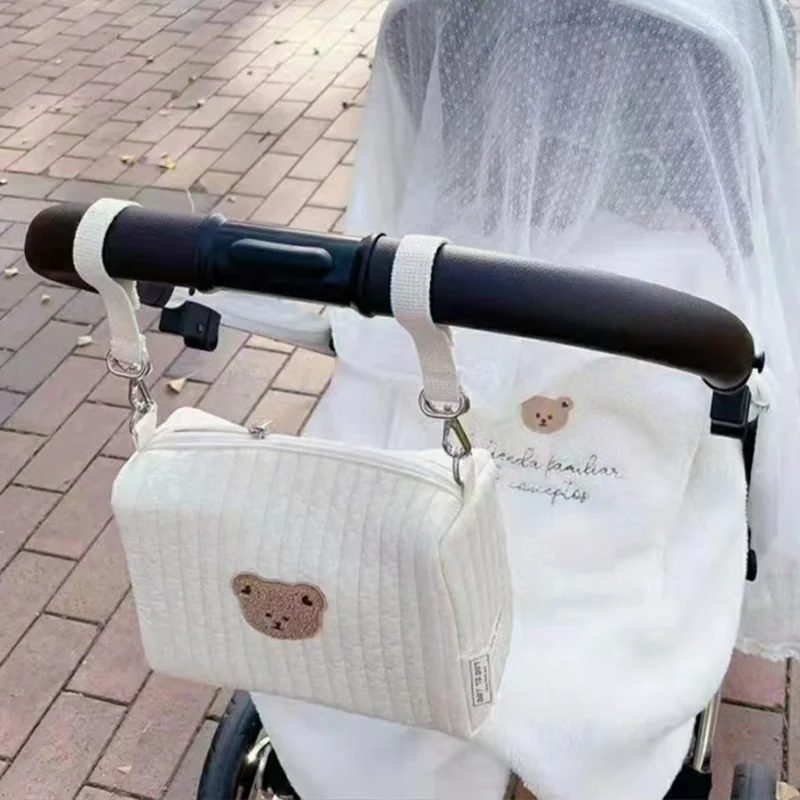 INS Cute Baby Diaper Nappy Bag Mommy Maternity for Babies Diapers Toys Storage Infant Organizer Bear Activity Gear Kids