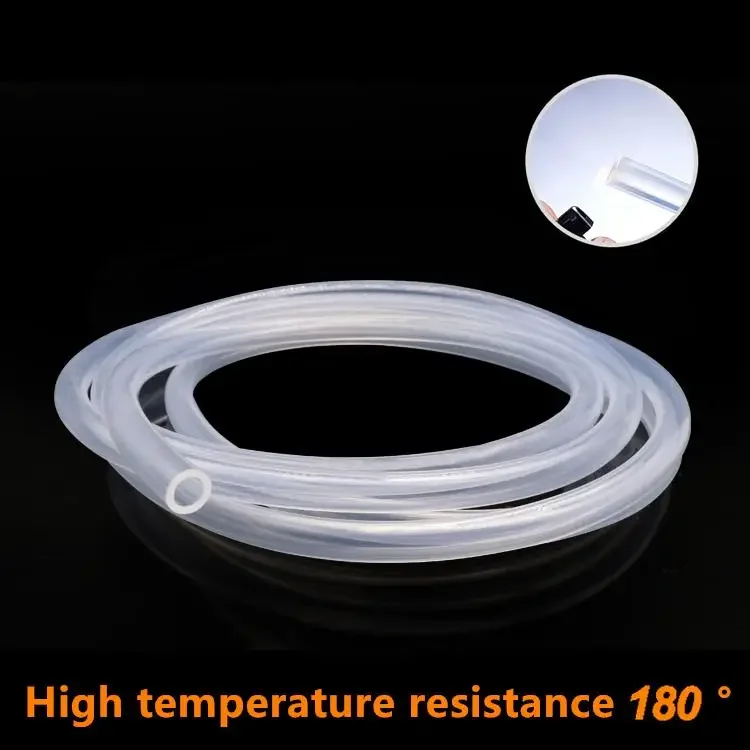 Polytec Silicone Tube/Pipe 10MM OD, 8MM ID, Transparent, 5mtr length :  : Home & Kitchen