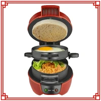EU plug burger patty maker Durable non-stick multifunctional burger omelette steak breakfast sandwich maker 1