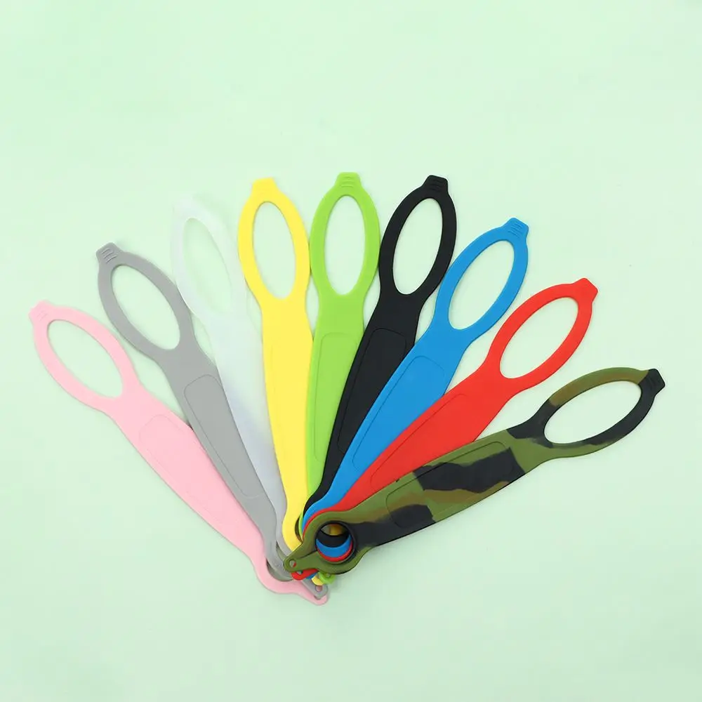 GLEAVI 6 Fibbie in Silicone per Bottiglia d'Acqua da Viaggio Clip