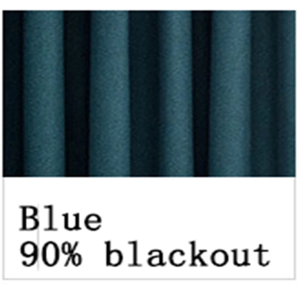 Cotton Linen Modern Window Curtains for Living Room Bedroom Dining In Kitchen High Shading Customization 