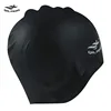 Swimming Cap Waterproof Non-repulsive Adult Men's and Women's Universal Large Hair Ear Protection Silicone Cap Wholesale 5