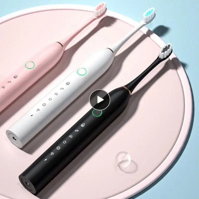 

Electric Toothbrush For Adults And Children With 6-speed USB Rechargeable Sonic Toothbrush For Efficient Oral Cleaning
