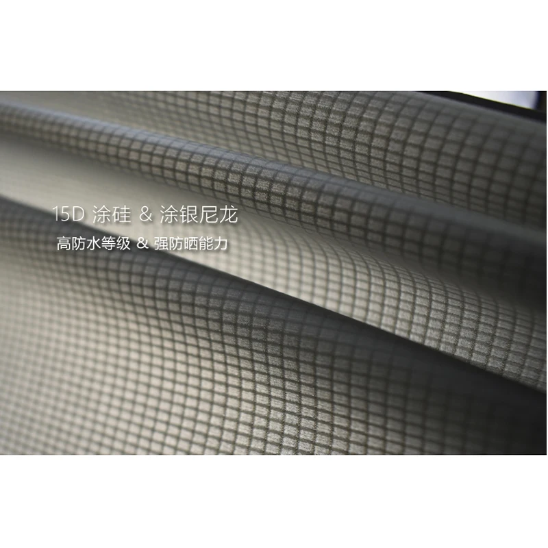 Ultra Light Tarp, 15D Silicone Coated, Silver Nylon,Footfrint, Shelter,210x150cm, 300x210cm 4