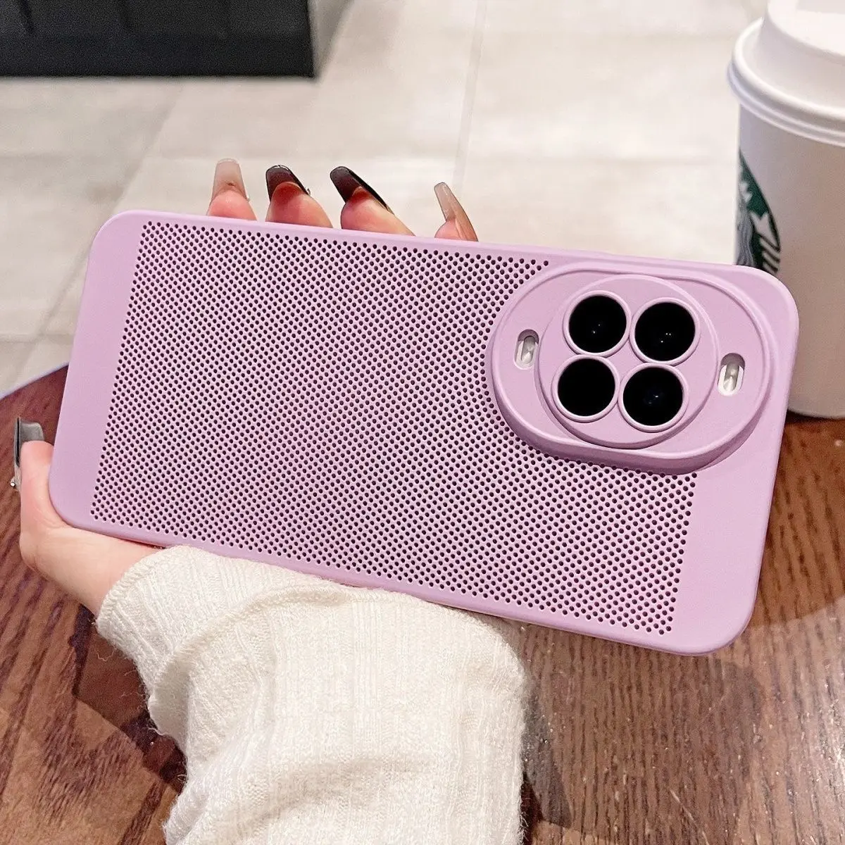 Fashion Ultra-Thin Honeycomb Cooling Shockproof Case Cover