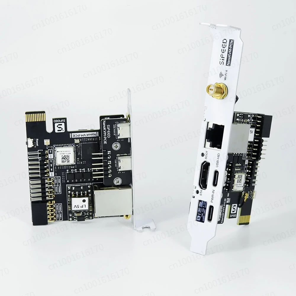 Mini Development Board Remote Control Server Sipeed NanoKVM-PCIe IP-KVM SG2002 RISC-V PCIe ETH POE WIFI
