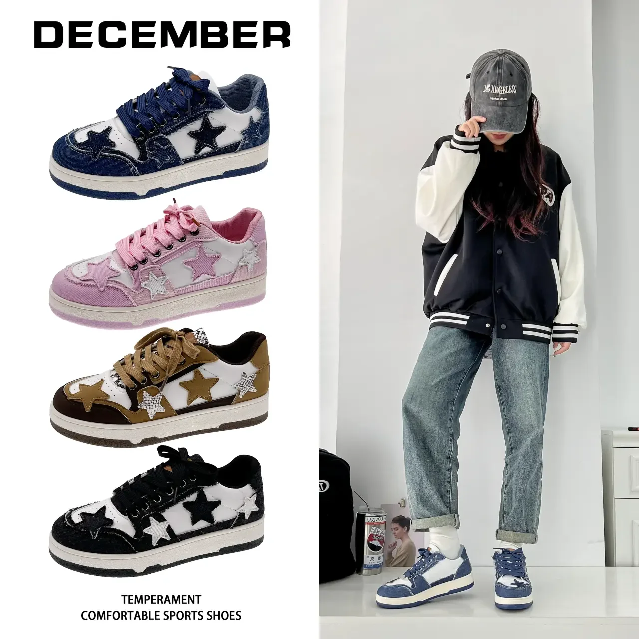 Zapatillas unisex retro punk hip-hop