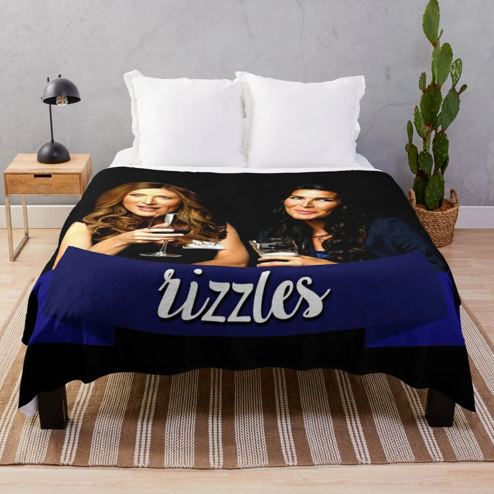 

Rizzles (Maura & Jane) Throw Blanket Luxury Designer Blanket Giant Sofa Blanket Soft Blanket