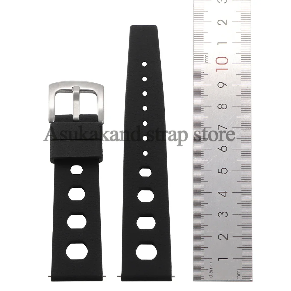 Innovative Tropical Rubber Watch Strap with Quick Release