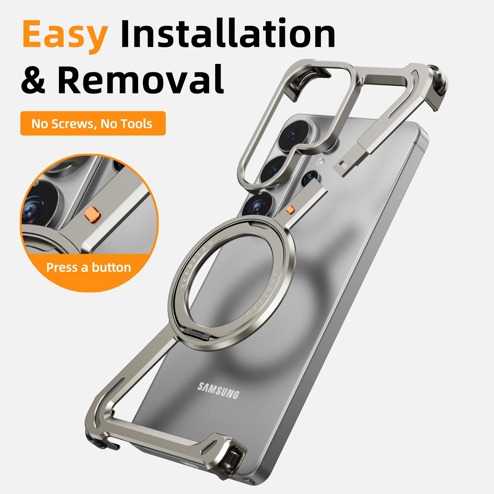 Oatsbasf لهاتف سامسونج جالاكسي S26 الترا حافظة معد...