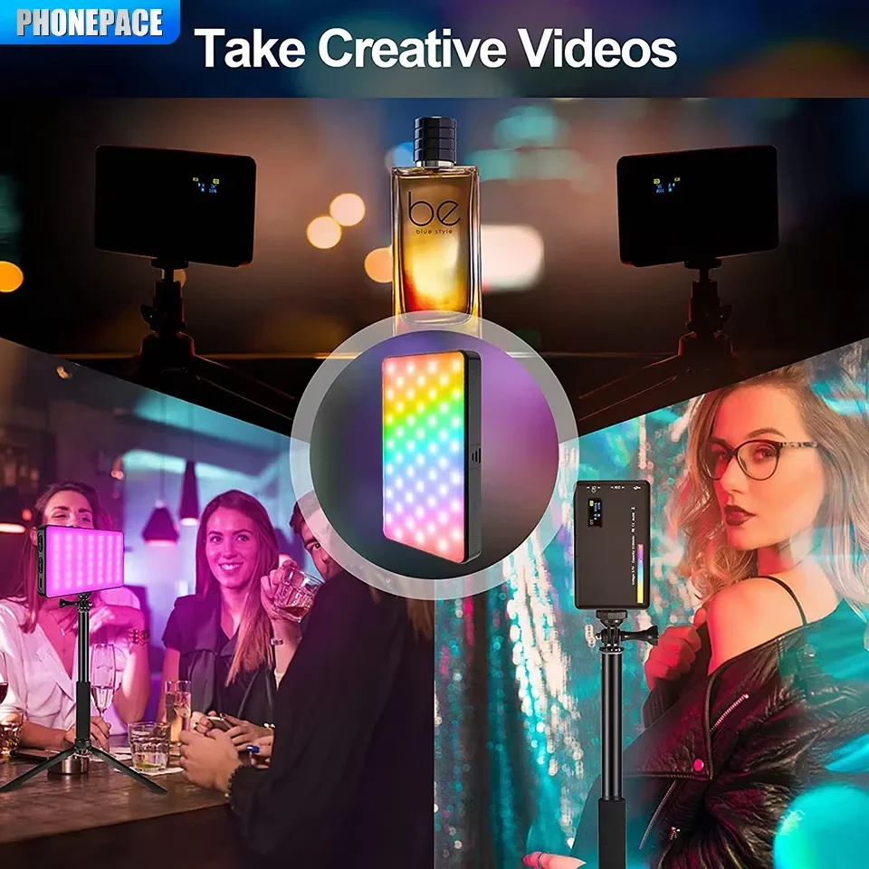 RGB Lighting Kit Dimmable Light Video