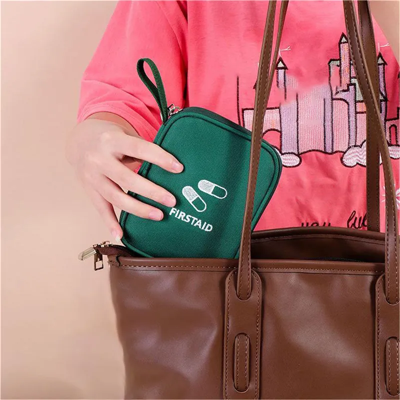 Portable Mini Home Medical Storage Bag For Camping Emergency First Aid