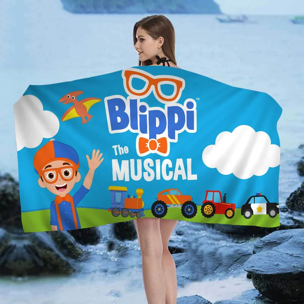 A-B-C B-Blippiing Creative Pattern Microfiber Beach Towel Absorbent Quick Dry Soft Yoga Swimming Resort Mountain Climbing Towel 3