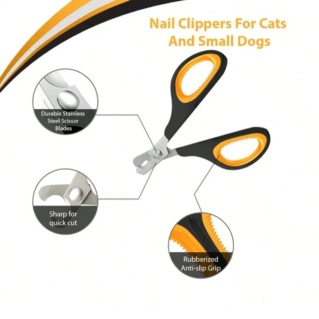 1pc  Pet universal nail clipper, cat dog nail clipper, scratch resistant nail clipper, specialized nail clipper for kittens 4