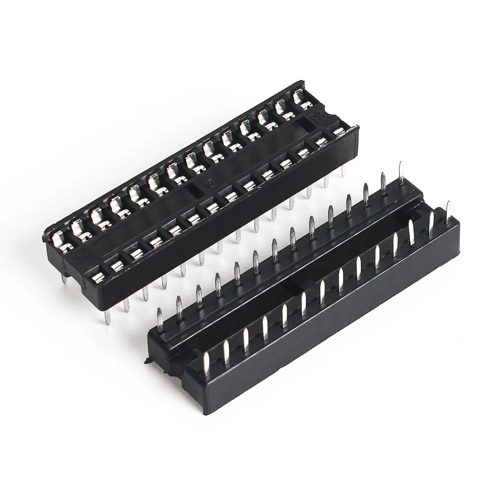 10pcs IC seat 6P/8P/14P/16P/18P/20P/24P/28P DIP IC Sockets Adaptor Solder Integrated Circuits Sockets Electronic Component 6