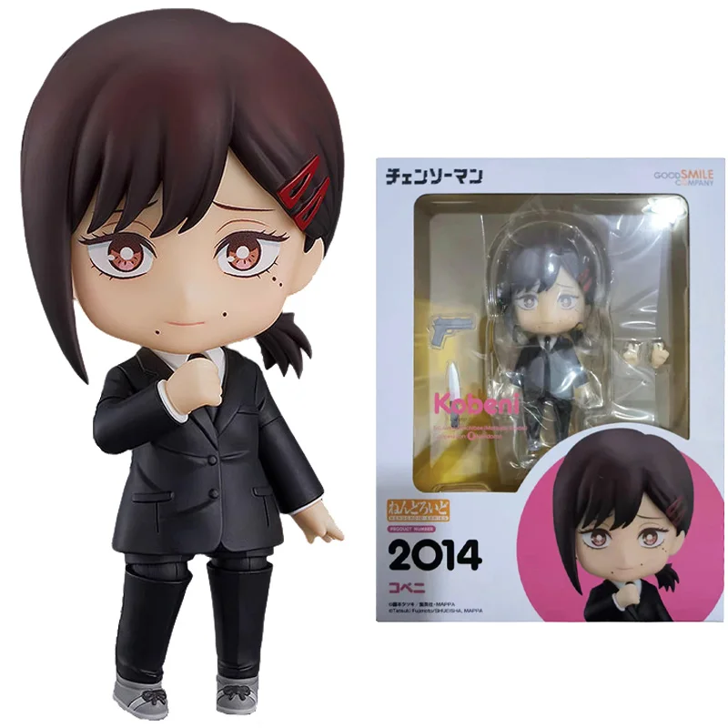 

In Stock Original Good Smile Nendoroid GSC 2014 Higashiyama Kobeni Chainsaw Man Action Figure Doll Collection Model Toy 10cm