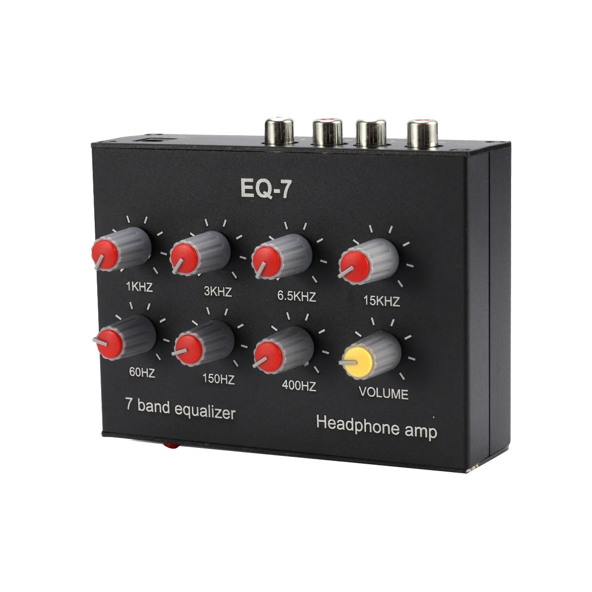 

EQ-7 Car Audio Headset Amplifier 7-Band EQ Equalizer 2 Channel Digital Sound Equalizer