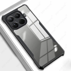 Acrylic Transparent Anti - Fall Protection Case for Xiaomi T15 (Black - 01)